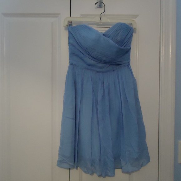 J. Crew Dresses & Skirts - Strapless Dress Silk Chiffon
